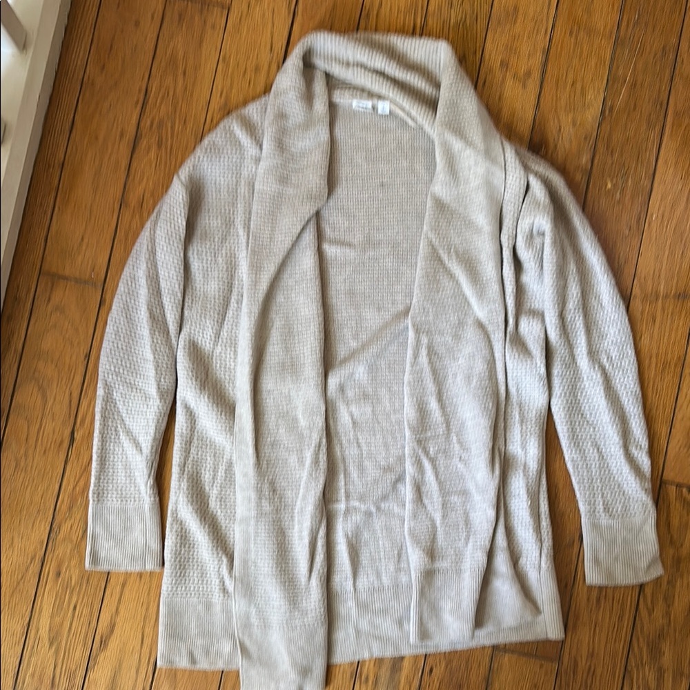 GAP Light Beige Open Cardigan